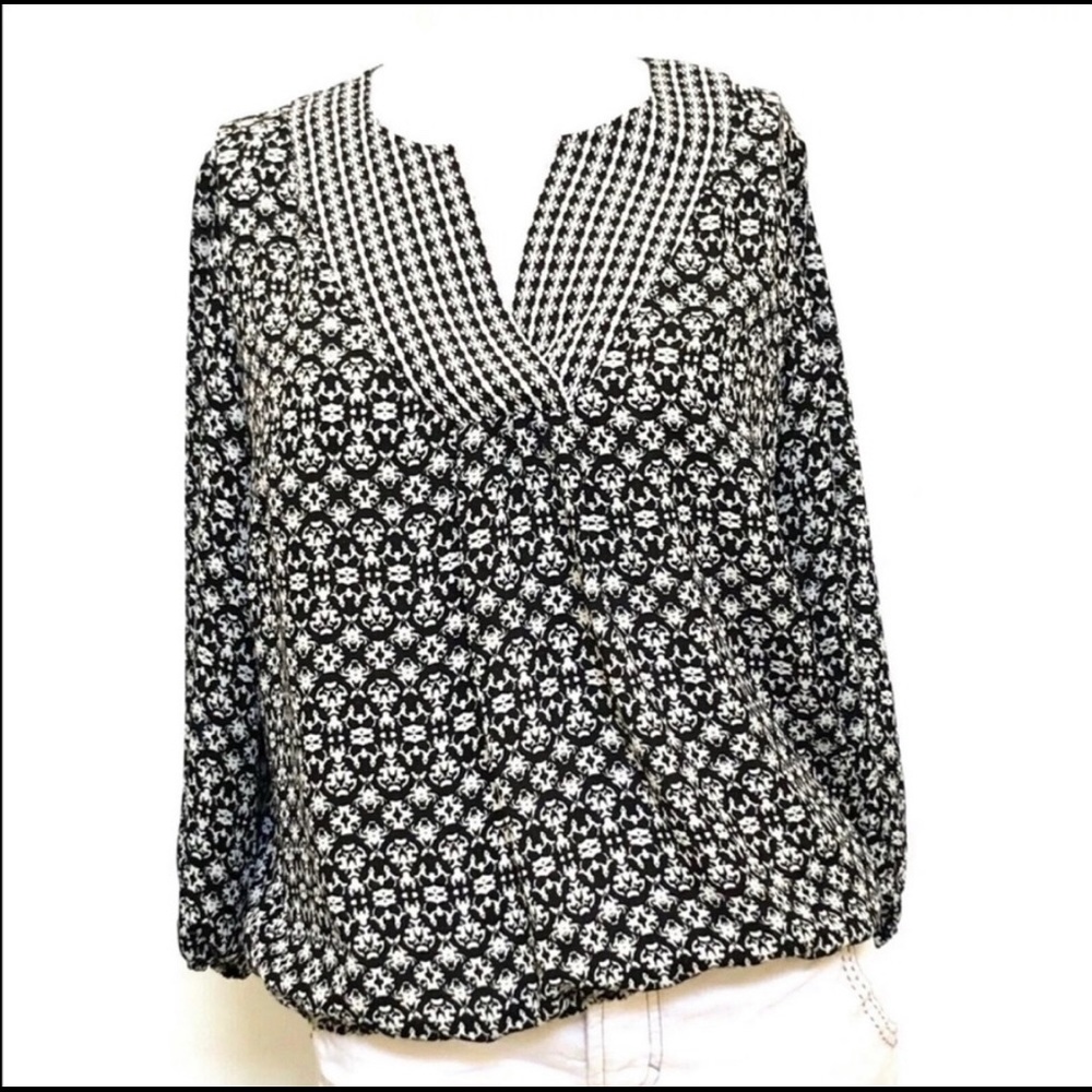 Laundry by Shelli Segal Top - Black / White - M
